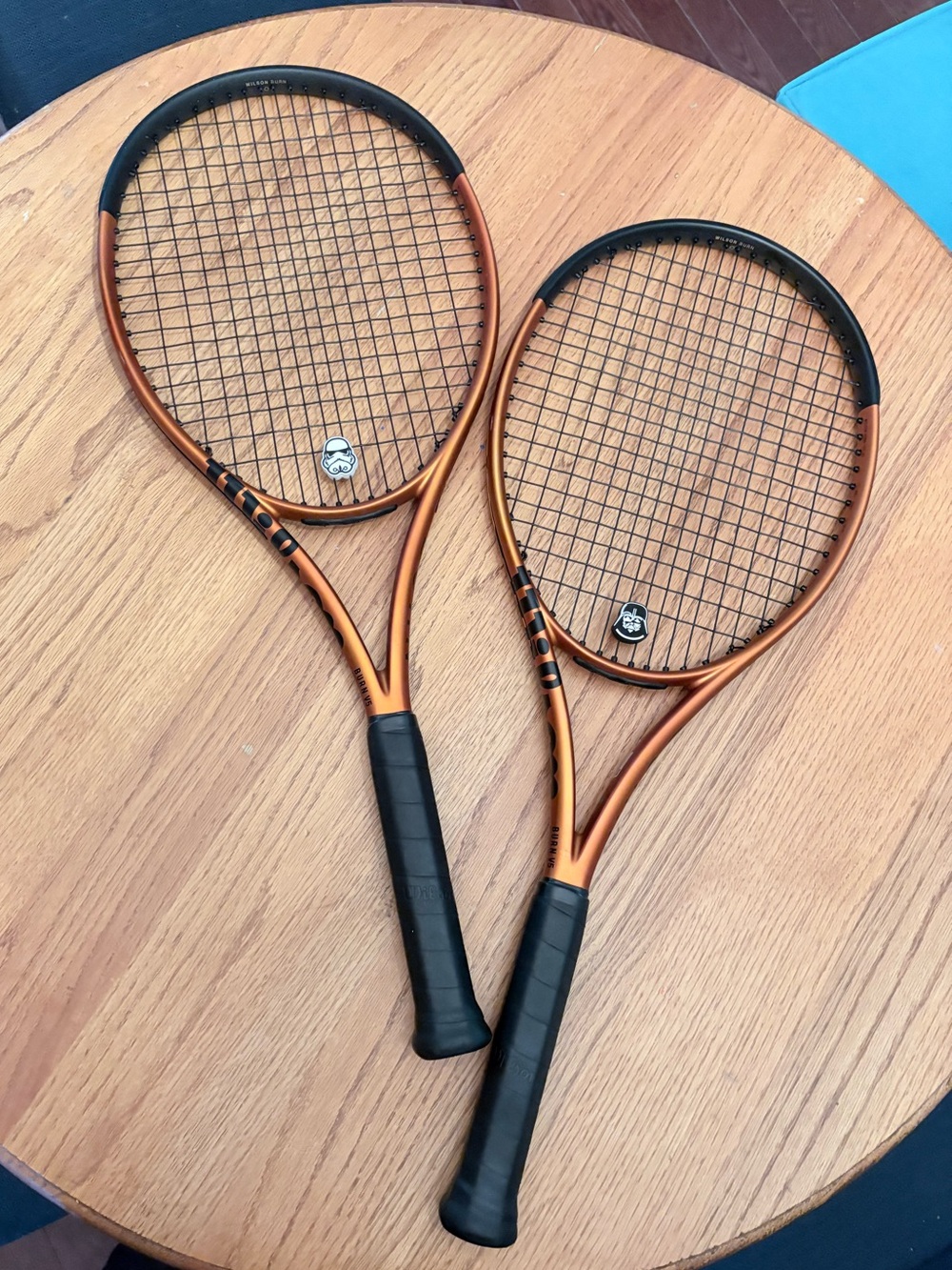 Wilson Burn 100S V5 Tennis Racquet - Stormtrooper